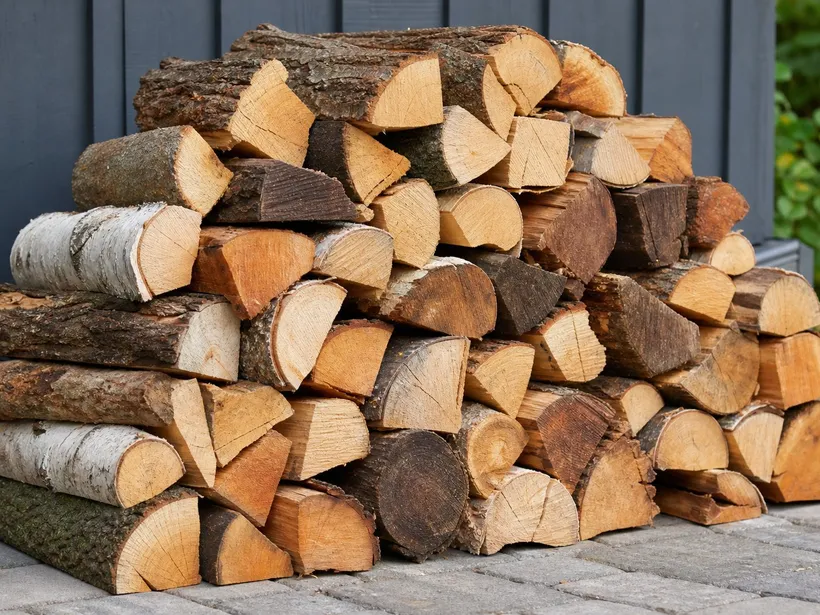 Дрова кругляк для самостоятельной колки